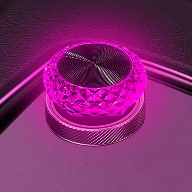 1 Pc RGB Car USB Ambient Light Mini LED Decorative Atmosphere Lamps For Auto Interior Environment Light Computer Light Plug Play