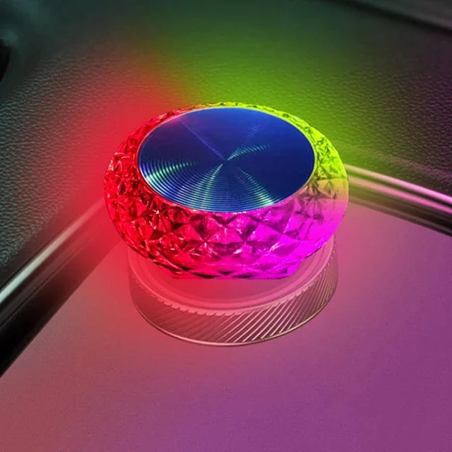 1 Pc RGB Car USB Ambient Light Mini LED Decorative Atmosphere Lamps For Auto Interior Environment Light Computer Light Plug Play