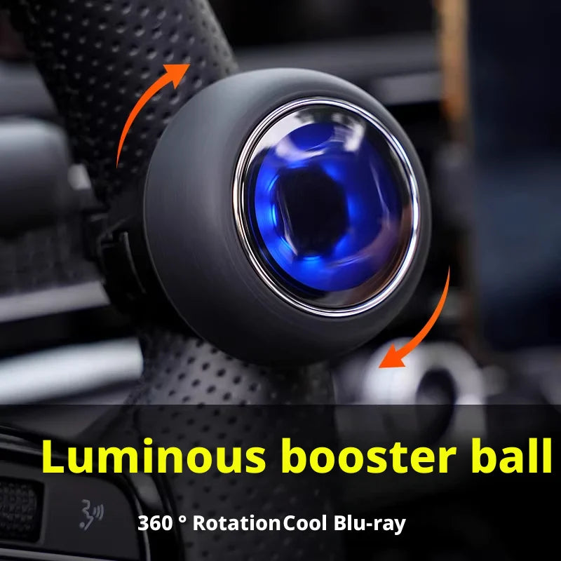 2025 New Car Steering Wheel Assist Device: Universal Vehicle-Mounted Metal Bearing-Style Steeri